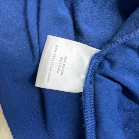 Eileen Fisher Blue Bonnet Ballet/Scoop Neck Dress - Picture 8 of 8